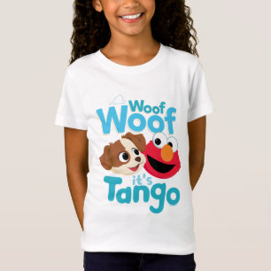Sesame Street   Woof Woof It's Tango & Elmo T-Shirt