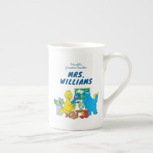 Sesame Street World's Greatest Teacher Bone China Mug