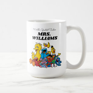 Sesame Street World's Greatest Teacher Coffee Mug