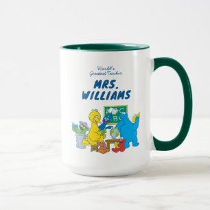Sesame Street World's Greatest Teacher Mug