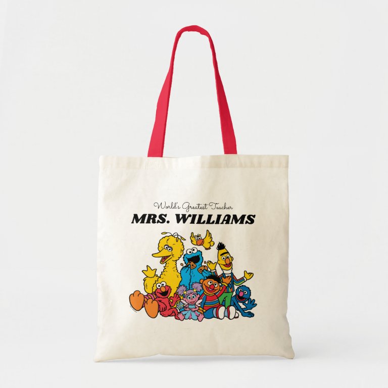 Sesame Street | World&#39;s Greatest Teacher Tote Bag