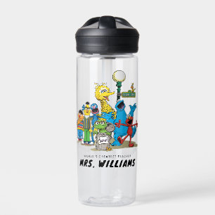 Sesame Street World's Greatest Teacher Water Bottle