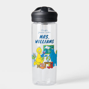 Sesame Street World's Greatest Teacher Water Bottle