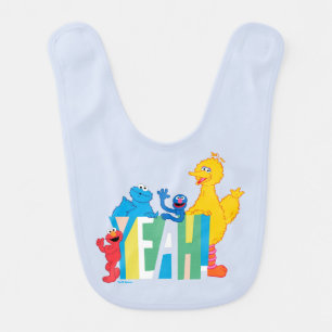 Sesame Street Yeah! Baby Bib