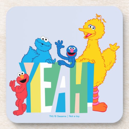 Sesame Street Yeah Beverage Coaster