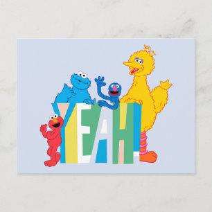 Sesame Street Yeah! Postcard