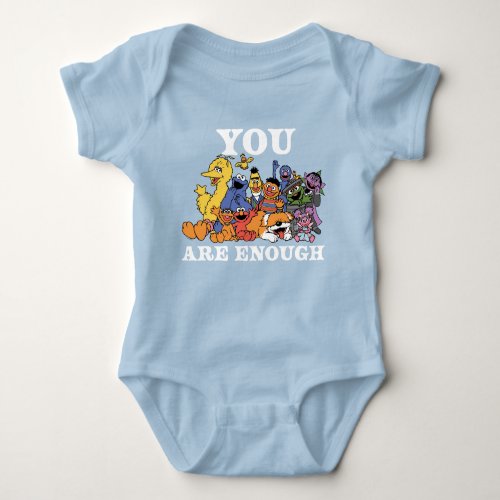 Sesame Street  You Are Enough Baby Bodysuit