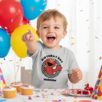 Sesame Street's Elmo Checkered Birthday Boy