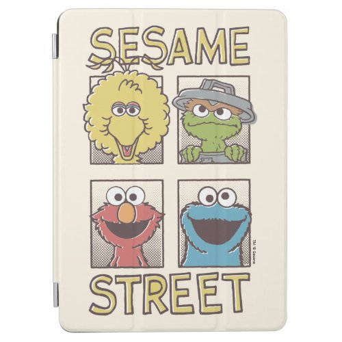 Sesame StreetVintage Character Comic iPad Air Cover