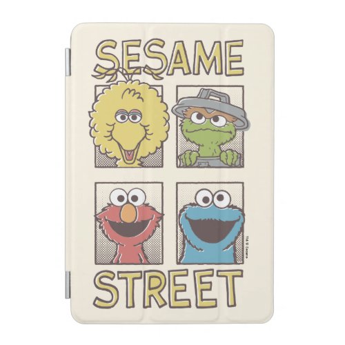 Sesame StreetVintage Character Comic iPad Mini Cover