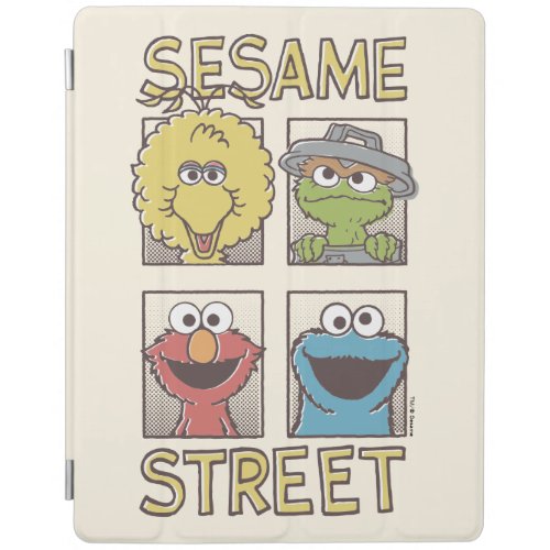 Sesame StreetVintage Character Comic iPad Smart Cover