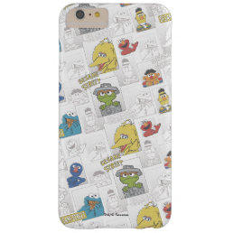Sesame StreetVintage Comic Pattern Barely There iPhone 6 Plus Case
