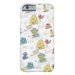 Sesame StreetVintage Comic Pattern Barely There iPhone 6 Case