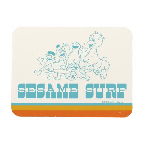 Sesame Surf  Summer 2020 Magnet