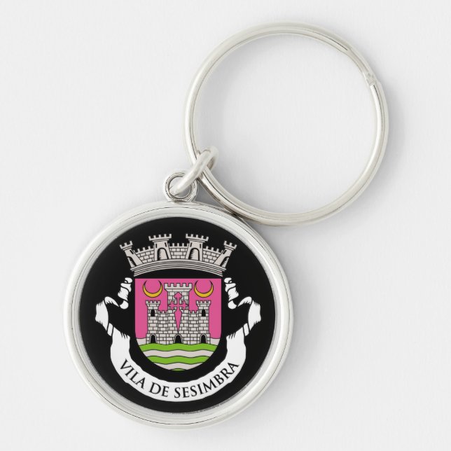Sesimbra coat of arms - PORTUGAL Keychain (Front)