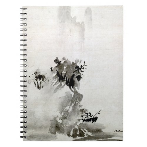 Sesshu Toyo Haboku_Sansui Landscape Poster Notebook