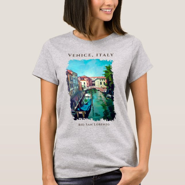 Sestiere Castello | Venice, Italy T-Shirt (Front)