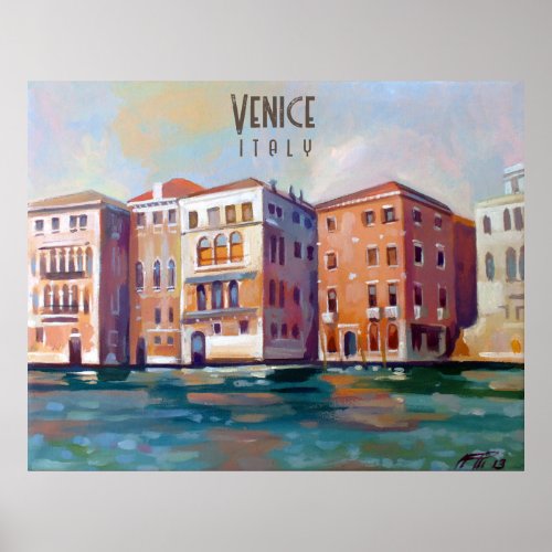 Sestiere San Marco  Venice Italy Poster