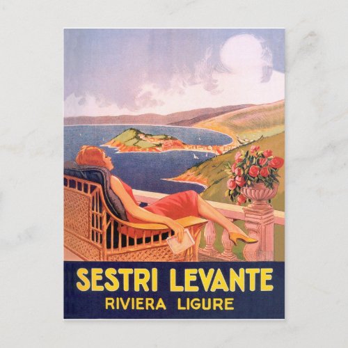 Sestri Levante Riviera Ligure Italy Postcard