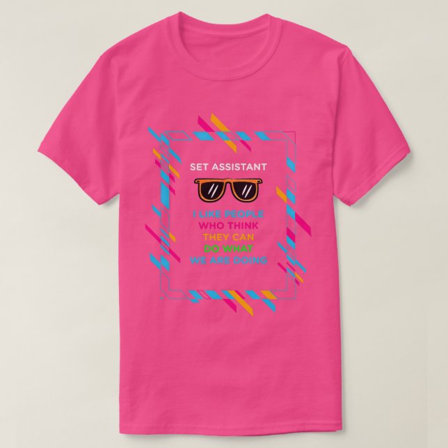 SET ASSISTANT T-Shirt (Design Front)