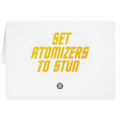 Set Atomizers to Stun Cards (Back Horizontal)
