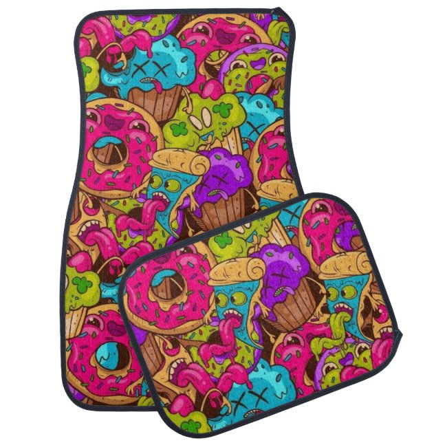 Set de alfombrillas de auto car floor mat (Set)