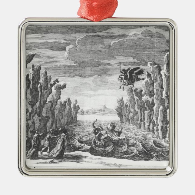 Set design by Torelli for 'Andromede' Metal Ornament (Front)