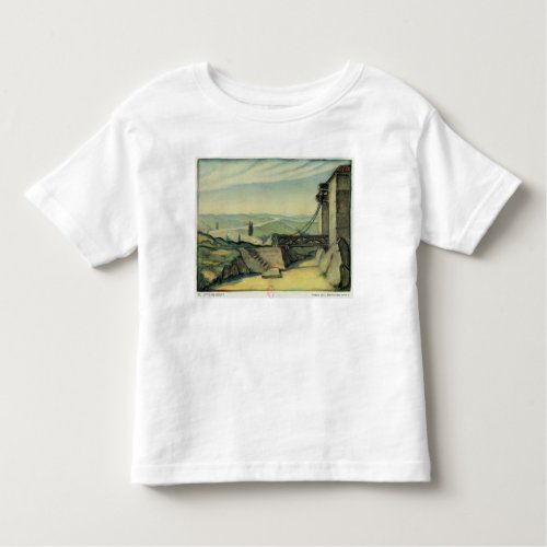 Set design for Act II of the opera Fidelio Toddler T_shirt