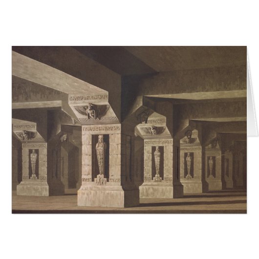Set design for Act II Scene xx of The Magic Cards (Front Horizontal)