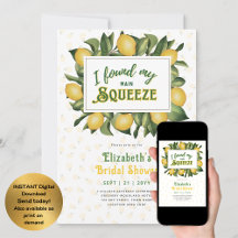 Set for Summer | Fun Lemon Squeeze Bridal Shower