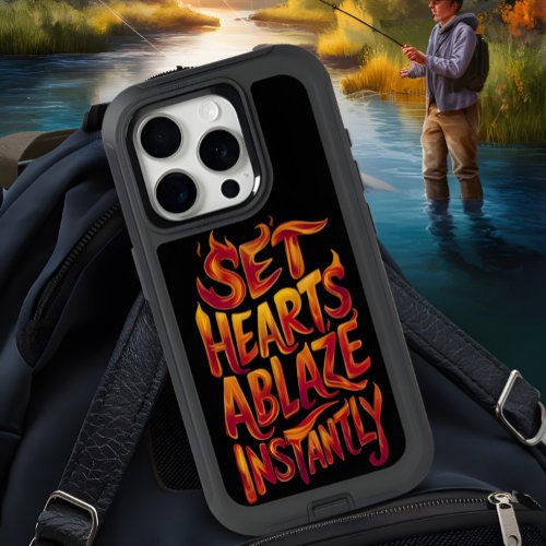 Set Hearts Ablaze Instantly iPhone 15 Pro Case