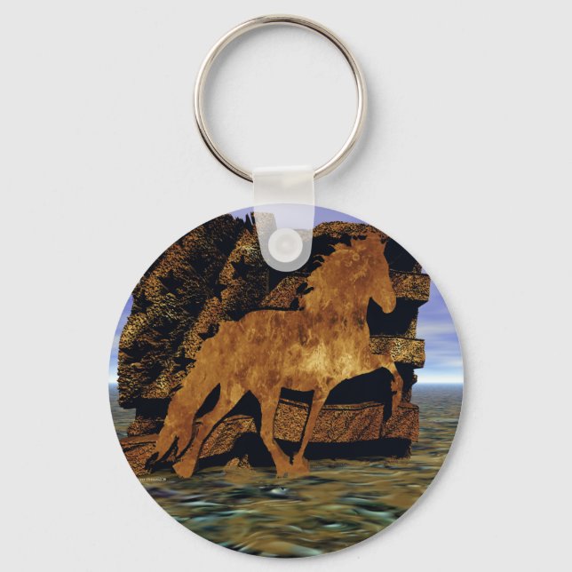 Set in Stone Keychain (Front)