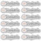 Set of 12 Small Whimsical Daisy Name Labels