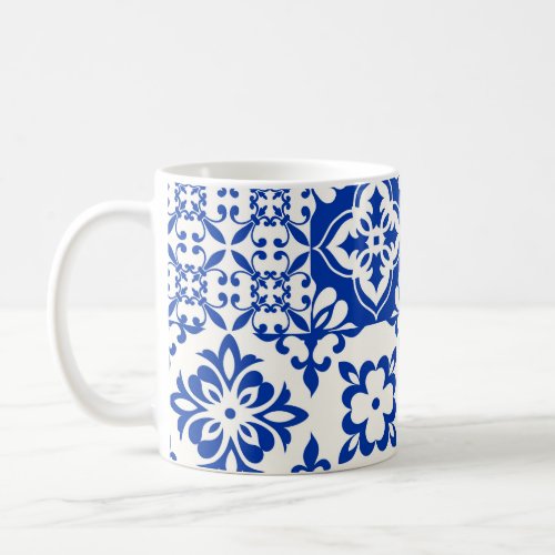Set of 16 tiles Azulejos in blue  white Original Coffee Mug