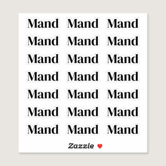 Set of 21 Mand Labels | Autism Therapist Stickers