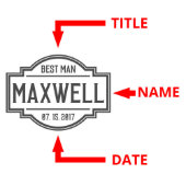 Set of 3 Engraved Fremont Bamboo BBQ Utensils (Design)