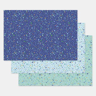 Set of 3 Wrapping Paper Sheets