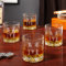 Set of 4 Buckman Marble Base Whiskey Glasses