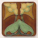 Set Of 6 Art Nouveau Coasters at Zazzle