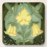 Set of 6 Art Nouveau Coasters<br><div class="desc">Set of 6 Art Nouveau Coasters in a traditional Art Nouveau tile design</div>