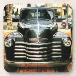 Set of 6 Vintage Chevy Truck Coasters