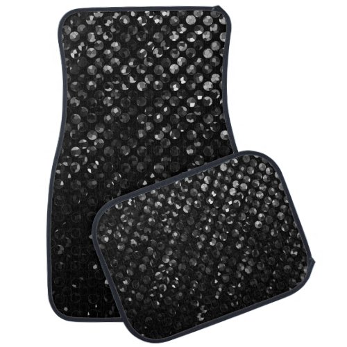 Set of Car Mats Crystal Bling Strass