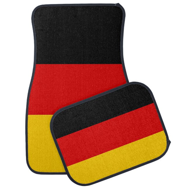 Set of car mats with Flag of Germany (Set)
