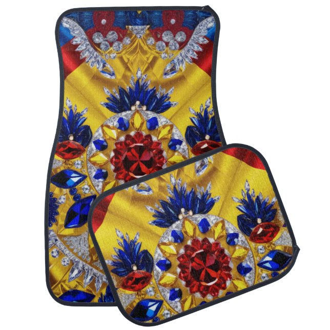 Set of car mats with Romanian Colors (Set)