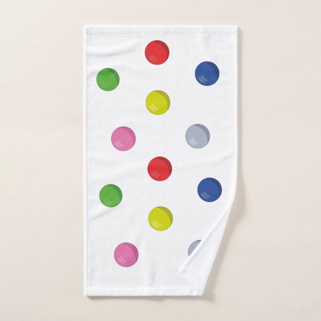 Set of colored balls (Hand Towel)