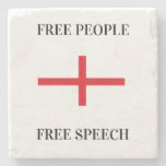 Set of English Patriot Coasters