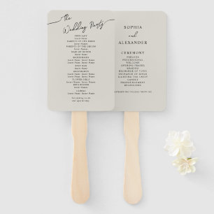 Set of Fans for Boho Wedding.