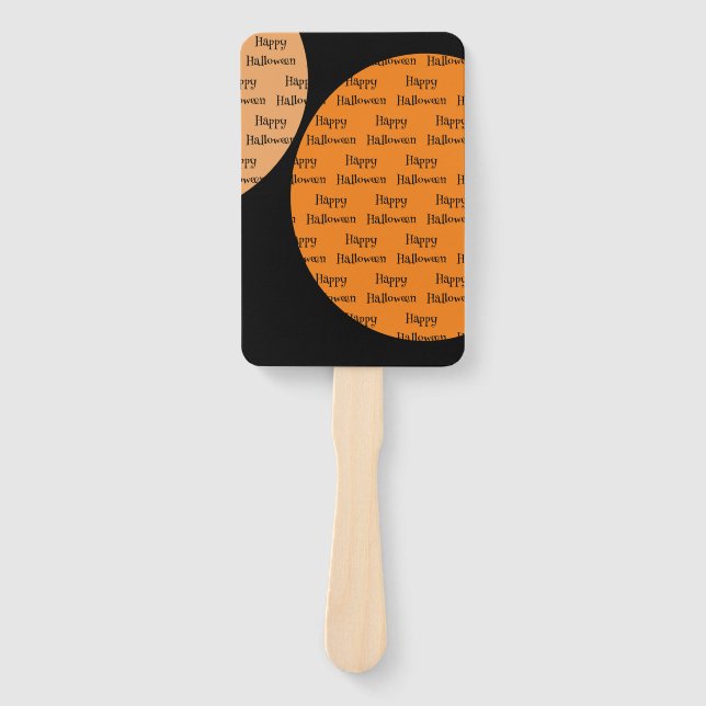 Set of Fans, halloween. Hand Fan (Front)