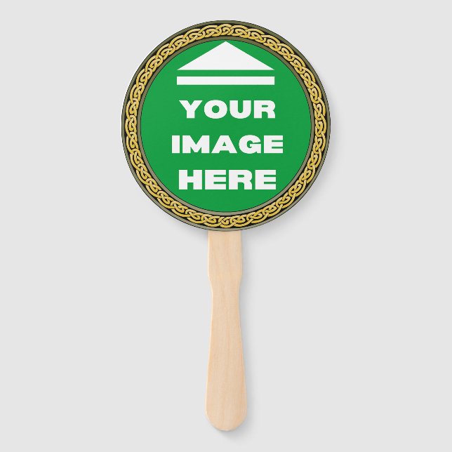 Set of Fans - Personalized - Add Image / Text (Front)