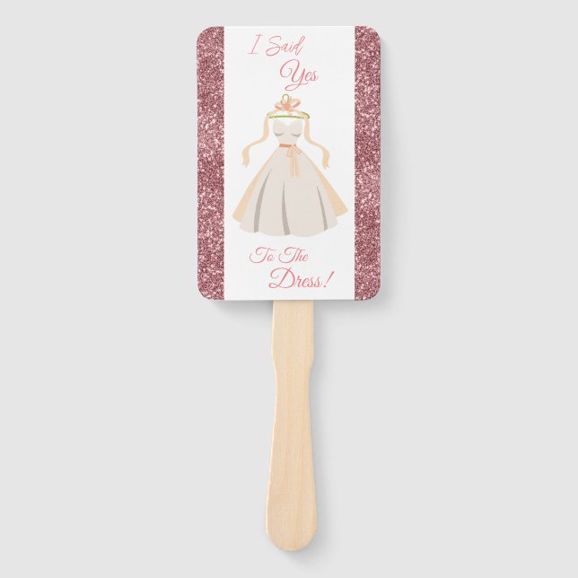 Set of Fans - Yes To The Dress (Front)